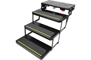 Kwikee 365837 25 Series (8" Rise) Step Assembly with Logic Control Unit and No Switch Kit