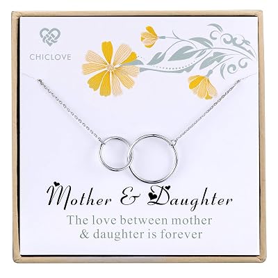 Buy CHICLOVE Mother Daughter Necklace 