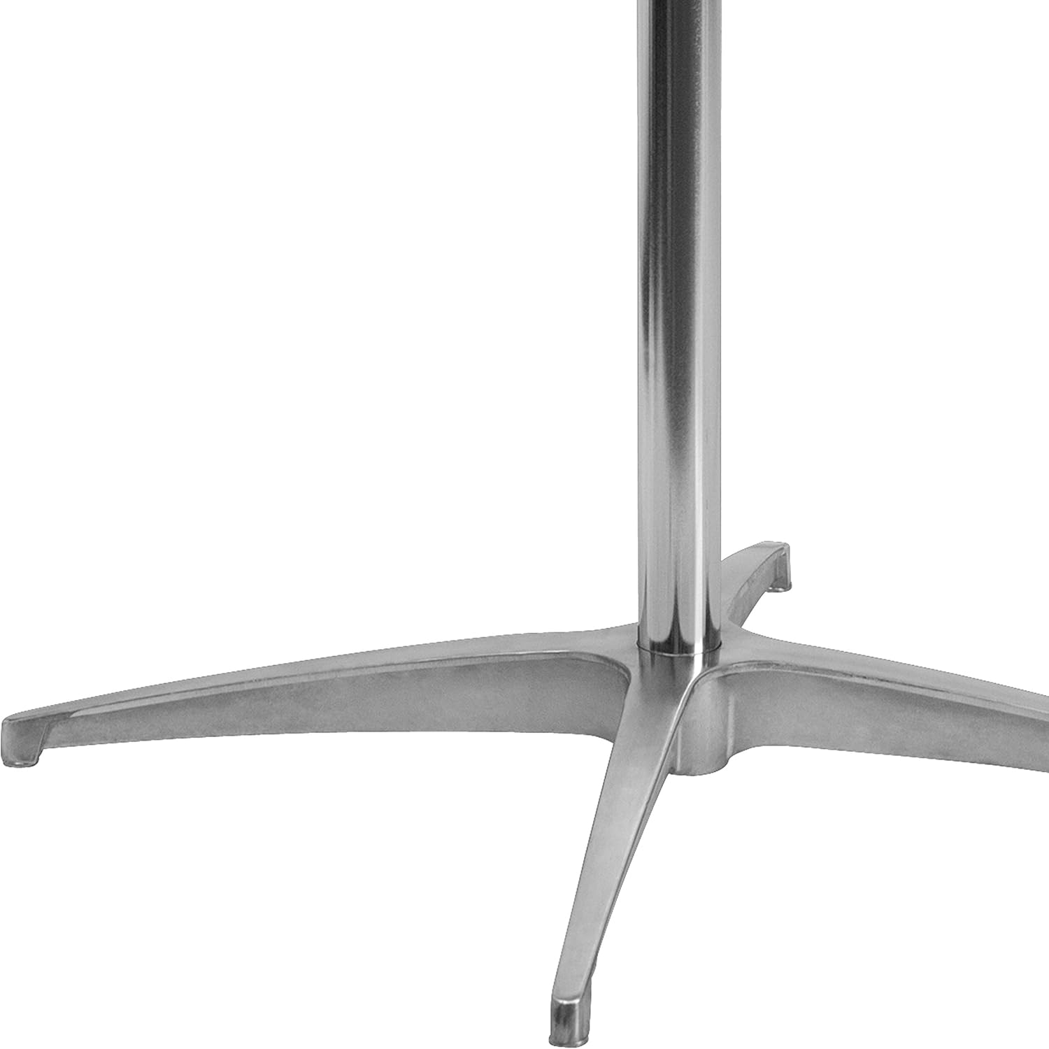 Flash Furniture 30'' Round Wood Cocktail Table with 30'' and 42'' Columns: Furniture & Decor