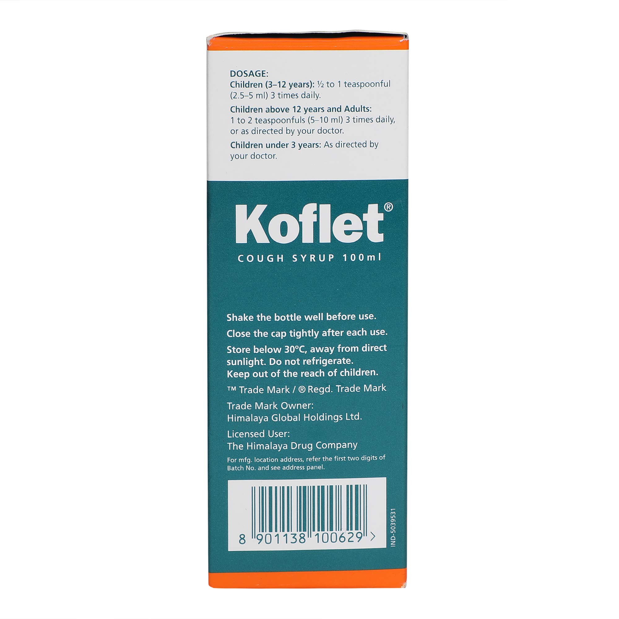 Himalaya Koflet Syrup 100 ml Buy Online in UAE. Hpc Products in