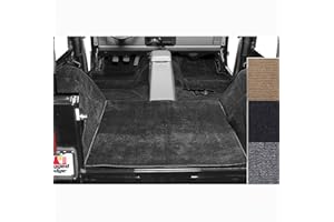 Rugged Ridge 13690.01 Black Deluxe Replacement Carpet Kit
