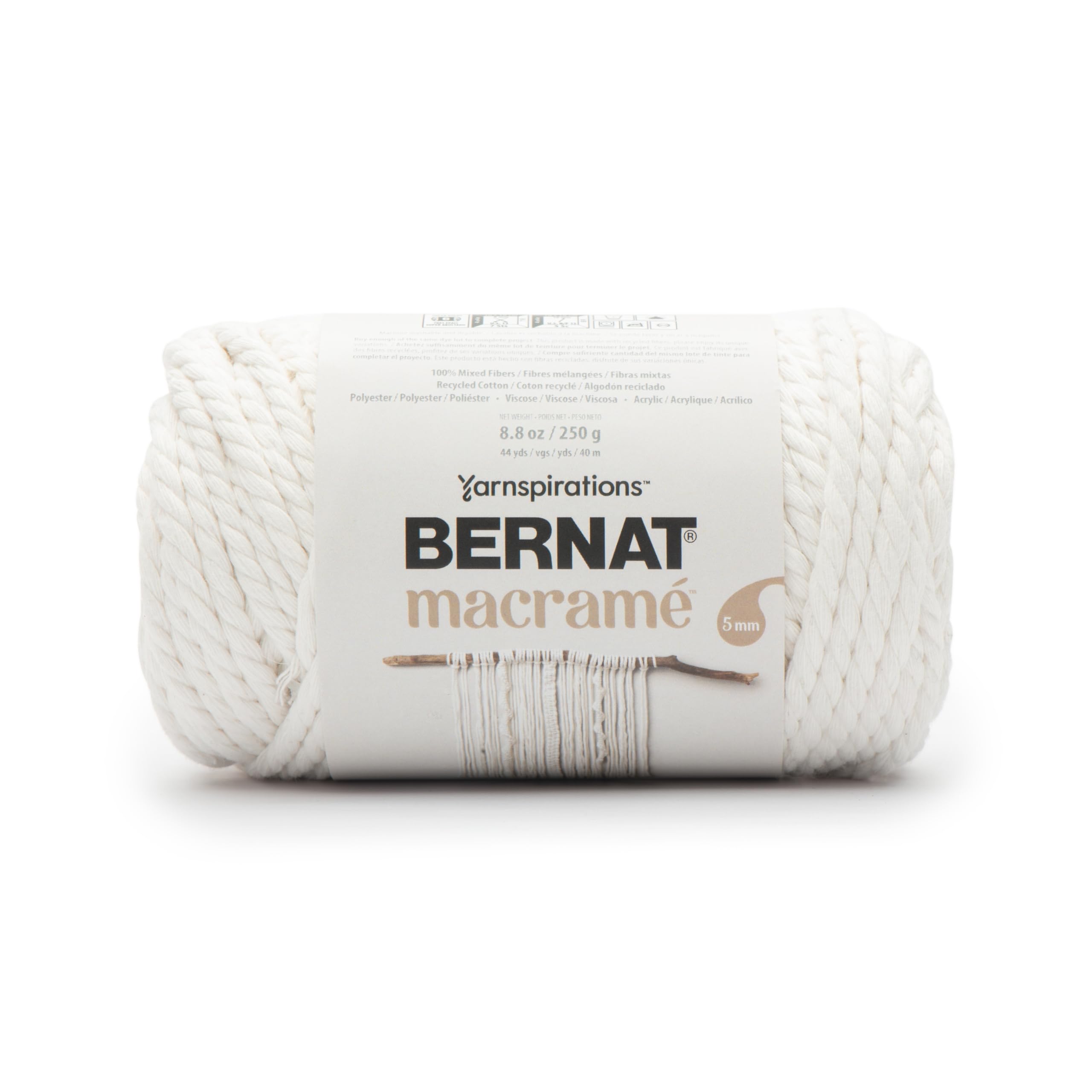 Bernat Macrame 250g - Natural