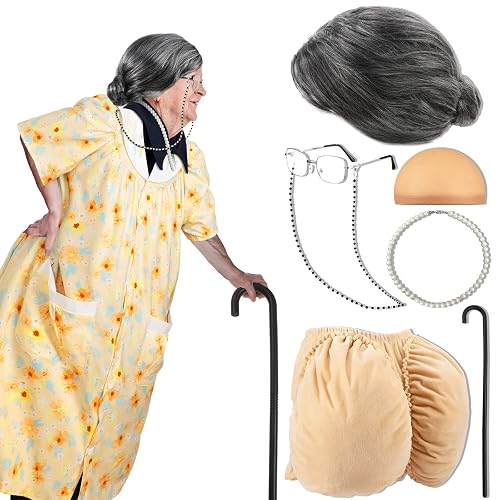 chinese dress ladies Amazon.com: Hotop Fat Suit Old Lady Costume for Adults Women Men Fat Belly  Costume for 100th Day of School Halloween Cosplay Dress up Party : Clothing,  Shoes & Jewelry
