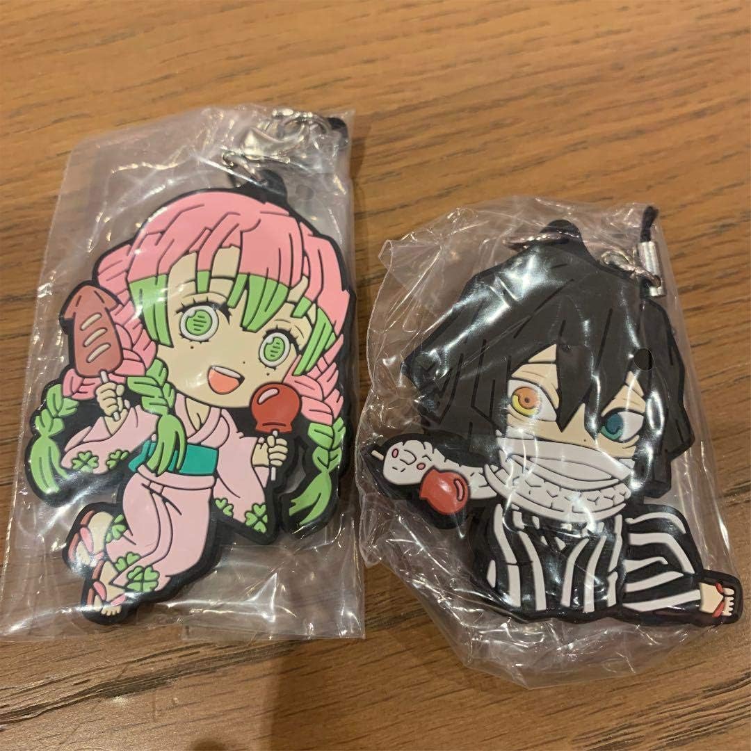 Amazon Co Jp 鬼滅の刃 一番くじ お祭り ラバスト おばみつ 甘露寺 伊黒 小芭内 ホビー 通販