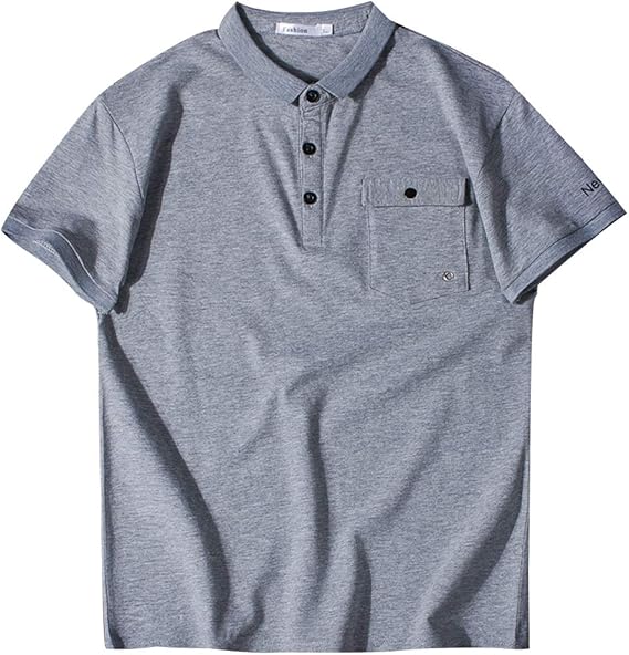 Amazon Bankiku バンキク ポロシャツ メンズ 半袖 鹿の子 無地 おしゃれ テニス ゴルフウェア ポロシャツ スポーツ カジュアル 綿シャツ ポロ ポケット 黒 グレー 緑 ポロシャツ 通販