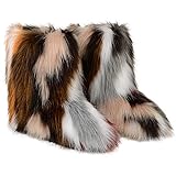 Valpeak Snow Boots for Women 2023 Furry Boots