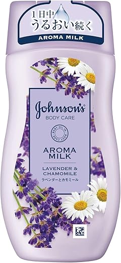ジョンソンボディケア アロマミルク ドリーミースキン ボディローション ラベンダーとカモミールの香り 200mL