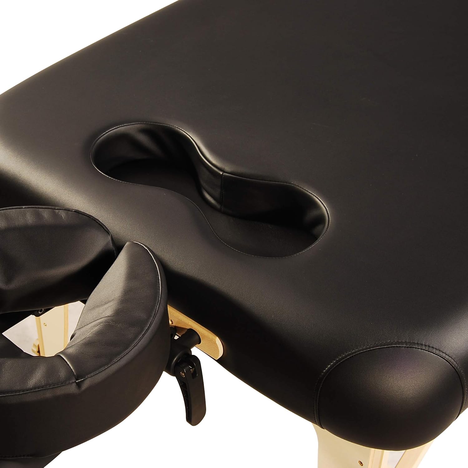 Mt Massage Midas-Girl 30'' Breast Recess Professional Portable Massage Table Package (Black): Health & Personal Care