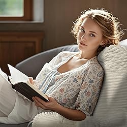 ABROLOY Reading Pillow for Adult, Bed Reading