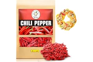 YIMI Dried Chili Peppers Chiles, Dry Red Chilis Pepper For Cooking Chinese Hot Chili Oil and Hotpot, Natural, Non GMO, Gluten Free, 5.3oz, Mild Hot, Ideal Gift for Christmas
