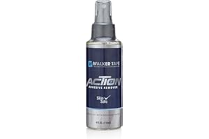 WALKER TAPE Walker Action Skin Safe, Fast-Acting Adhesive Remover 4oz Spray Bottle