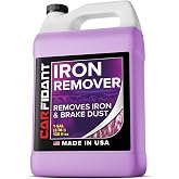Iron Remover Car Detailing &ndash; Iron Decon Spray, Pulls Out Brake Dust, Rust &amp; Fallout - Contaminant Removal for Car Paint &amp; Wheels, pH Neutral Formula - 128 fl. oz.
