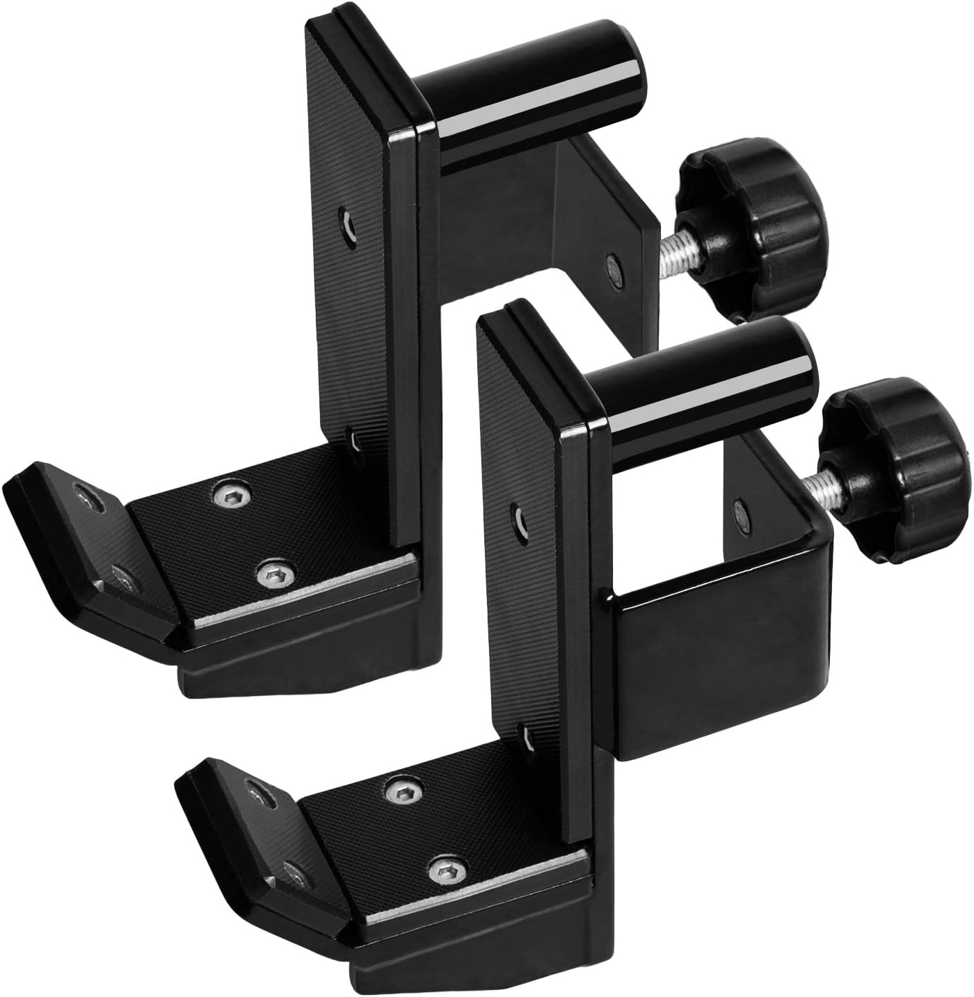 RIGERS Pair of J Hooks for Power Rack, Squat Rack J Hook Weight Rack