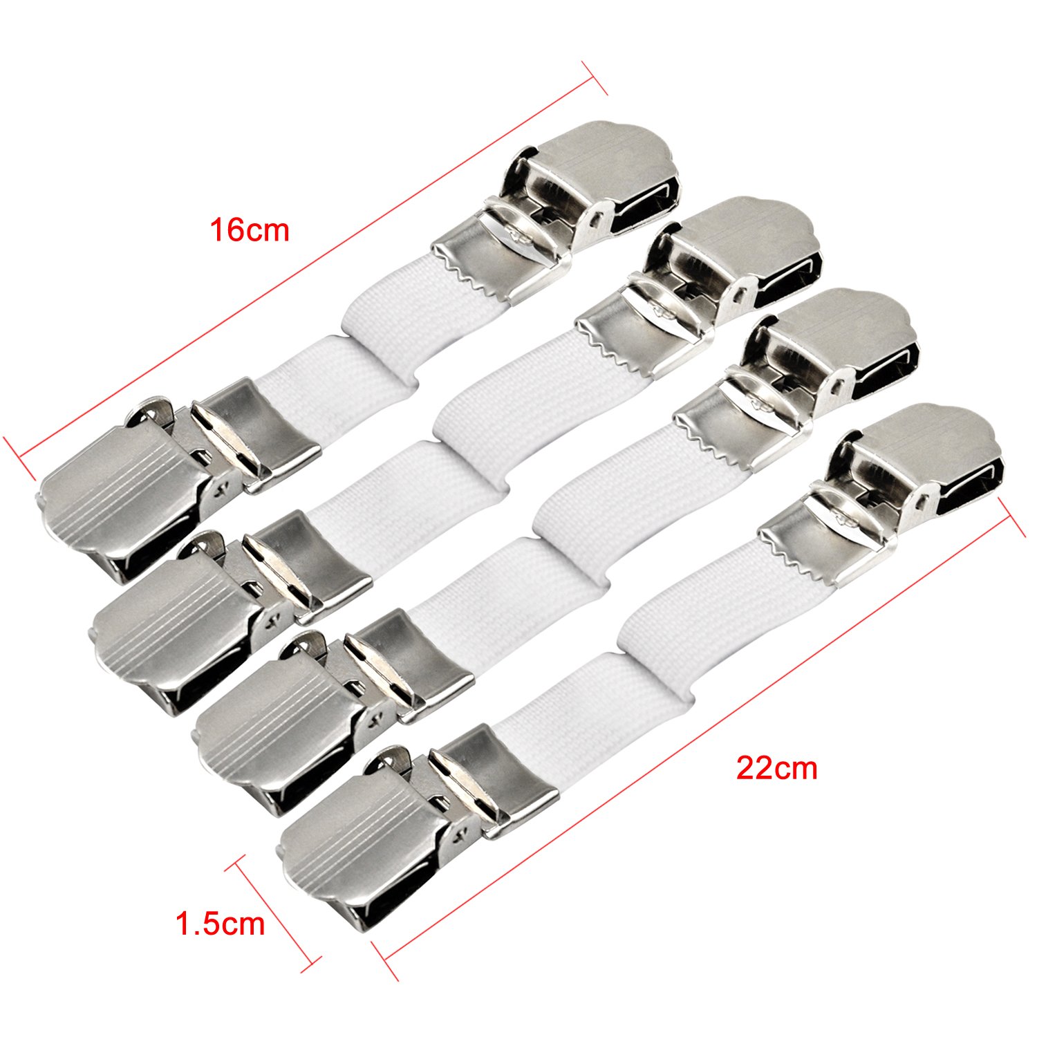 Clips Cover Board Ironing 4 X TRIXES Elastic Braces Fasteners Ironing