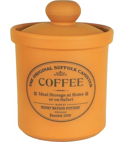 Amazon.com: Henry Watson Airtight Tea Canister, Made in England