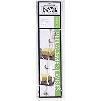 RSVP International – Replacement Cheese Slicer Wires for RSVP Gray Cheese Slicer Only – 4 Pack