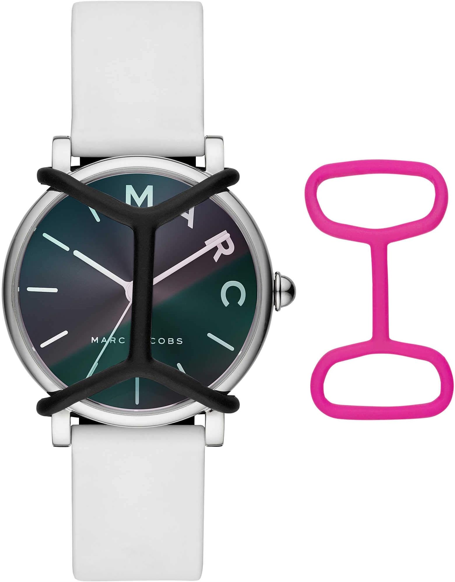 Marc Jacobs Classic Three Hand White Silicone Women's Watch MJ1645