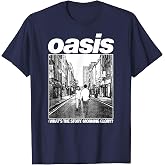 Oasis Amazon Exclusive WTSMG in Navy Official Band Tees T Shirts for Men Women Adults