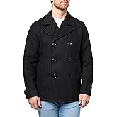 DOCKERS mens Wool Blend Peacoat