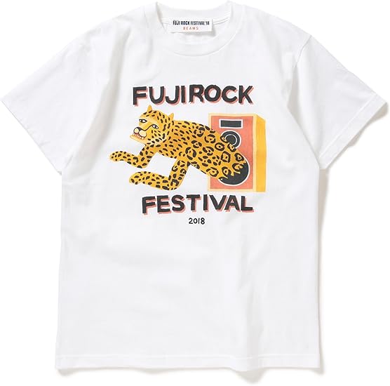Amazon Co Jp レイビームス Ray Beams Tシャツ Women Fuji Rock Festival 18 Ray Beams Takeuchi Shuntaro パンサー Tシャツ レディース White S 服 ファッション小物