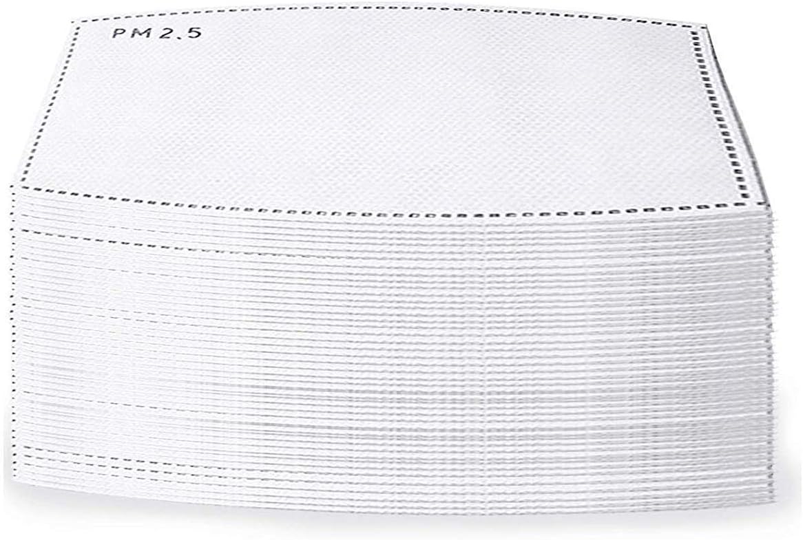 Wakind PM2.5 N95 Activated Carbon Filter, Face Mask Breathing Insert, Protective Mouth Mask Filter, Activated Filter Face Mask Filters, Particulate Respirator Mask Filter (30)