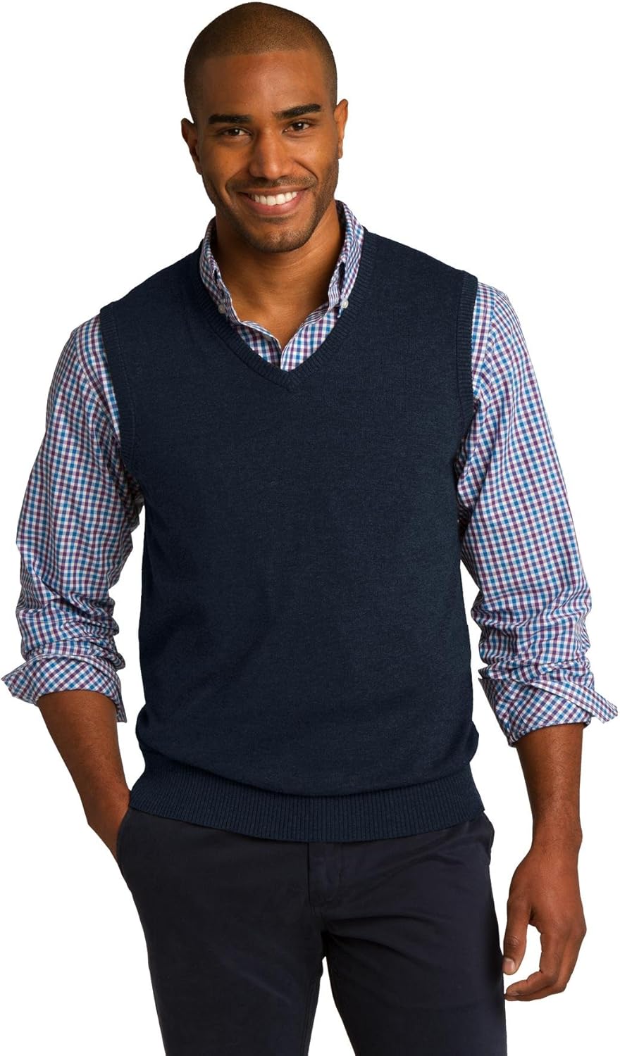 navy blue dressy sweater