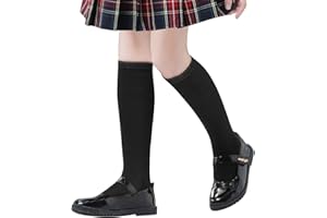 Zando Kids Child Cotton Three Stripes Sport Soccer Team Socks Uniform Tube Cute Knee High Stocking for Boys Girls