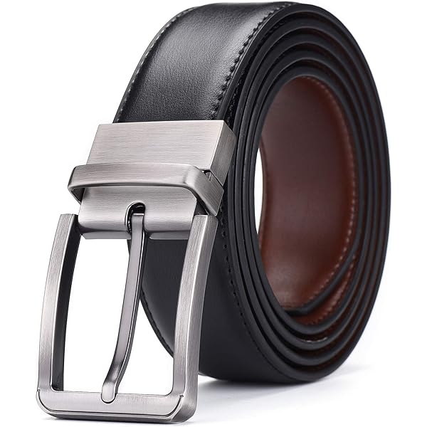 Amazon.com: Katutude Men's Reversible Casual Jeans Belt 1.5 Inch