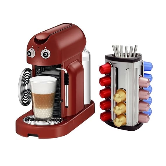 Nespresso Maestria C500 Rosso Espresso Machine with Bonus
