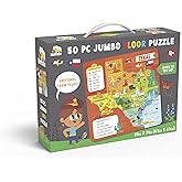 Little Buffalo - Learning & Education - State Puzzle: Texas for Kids Ages 4 and Up