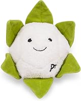 Petface Foodie Faces Cauliflower Plush Dog Toy with Squeaker