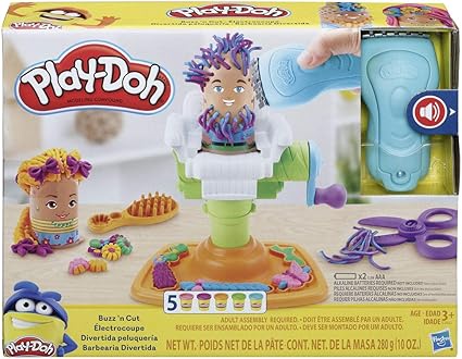 juego plastilina peluqueria