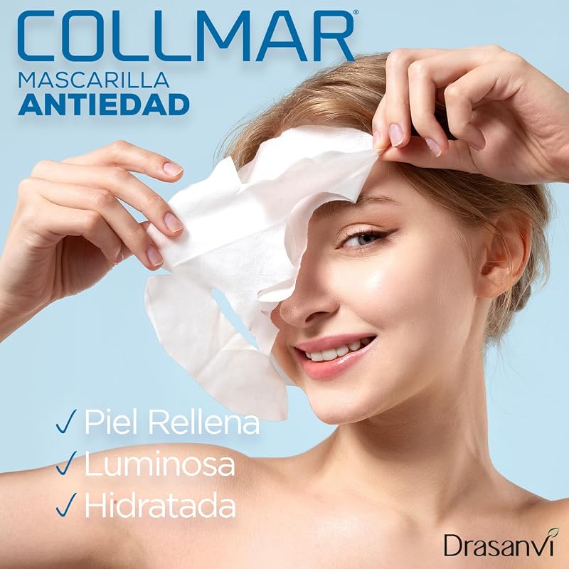 Colageno Drasanvi Collmar Mascarilla Facial Marino Con Acido Hialuronico