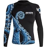 Raven Fightwear Women's Kraken Octopus Rash Guard MMA BJJ
