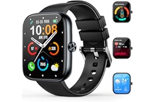 Smart Watch for Men Women, 1.83&quot; HD Touchscreen Fitness Watch with Bluetooth Call&amp;Message Notifications, 110+Sport Modes, 24/7 Heart Rate/Sleep Monitor, IP68 Waterproof Fitness Tracker for Android iOS4.7 out of 5 stars 58