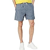 U.S. Polo Assn. 8" Drawstring Canvas Shorts Classic Blue Chambray SM 8