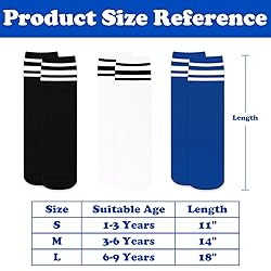 Sarfel Boys Kids Soccer Socks Boys Baseball Sock