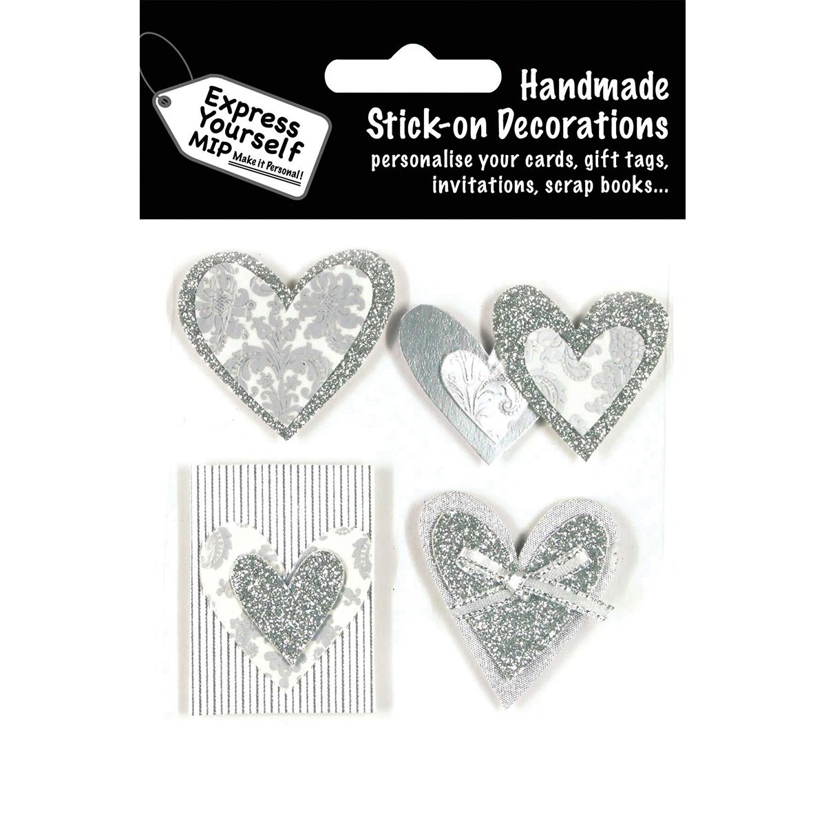 Express Yourself MIP 3D Stickers, Multi-Colour, 0.26 x 10.16 x 15.88 cm