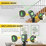 Enventor Green Laser Level 25M Cross Line Self Leveling 2 Lines IP54 Magnetic view 5