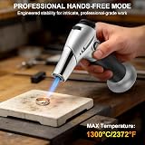 TBTeek Blow Torch Kitchen Torch Adjustable Flame Safety Lock Soldering view 5