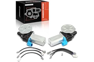 A-Premium Power Window Lift Motor Compatible with Toyota 4Runner Camry Celica Corolla Pickup Sienna Tacoma Tundra Chevrolet Geo Prizm Lexus Mitsubishi Montero Sport, 2-PC Set, Replace# 94844058