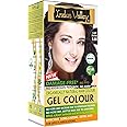 Indus Valley Natural Organic Damage Free Gel Hair Color | Ammonia Free, Vegan & Cruelty Free | Up to 100% Gray Coverage, Long Lasting Results | Light Brown 5.0 (20gram+200ml)