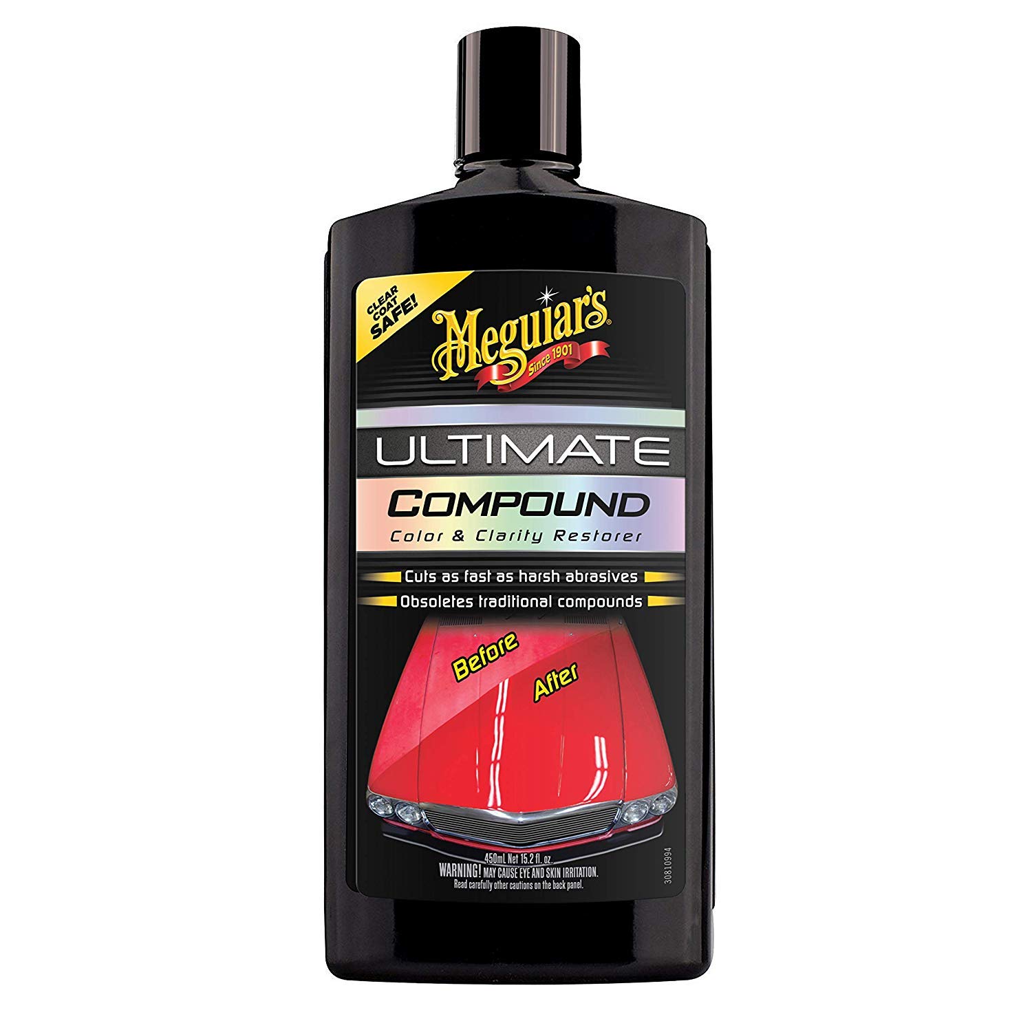 Meguiar’s Ultimate Compound Micro Abrasive Technology Quickly Remove