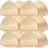 Fypxd 6 Pairs Bra Pads Inserts Push up, Breathable Breast Enhancers Inserts for Sport Bra, Dresses and Swimsuits Bikini