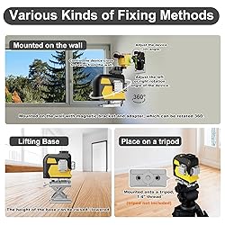 WETOLS Laser Level, 12 Lines 3x360° 3D Green Cross