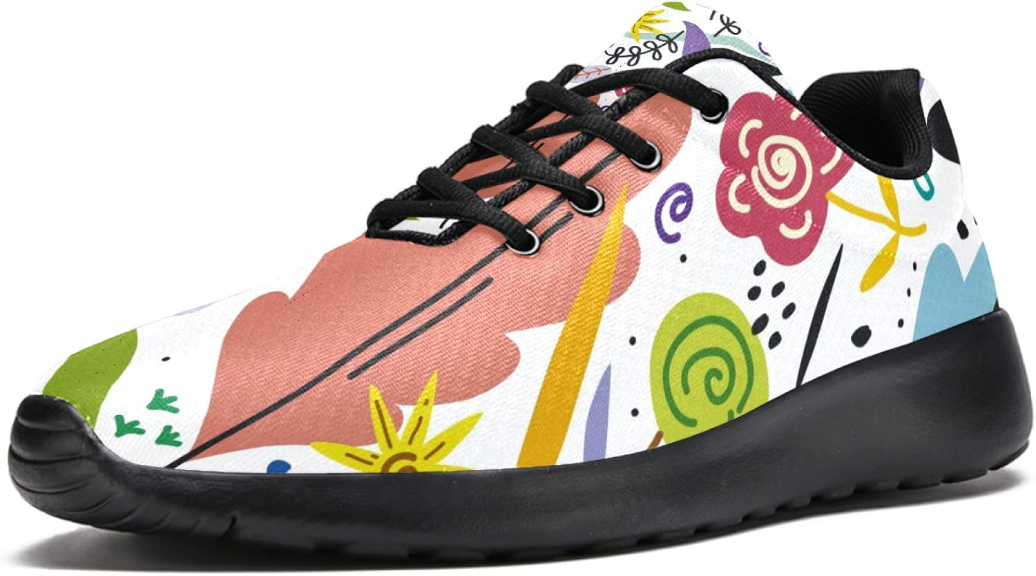 Ladies Shoes Fashion 5.5 Casual Lightweight Flowers Women