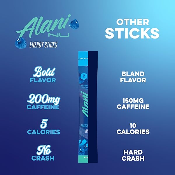 ALANI NU BREEZEBERRY, ENERGY STICKS 10 PACK