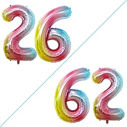 GOER Number 26 Balloons for 26th Birthday Party