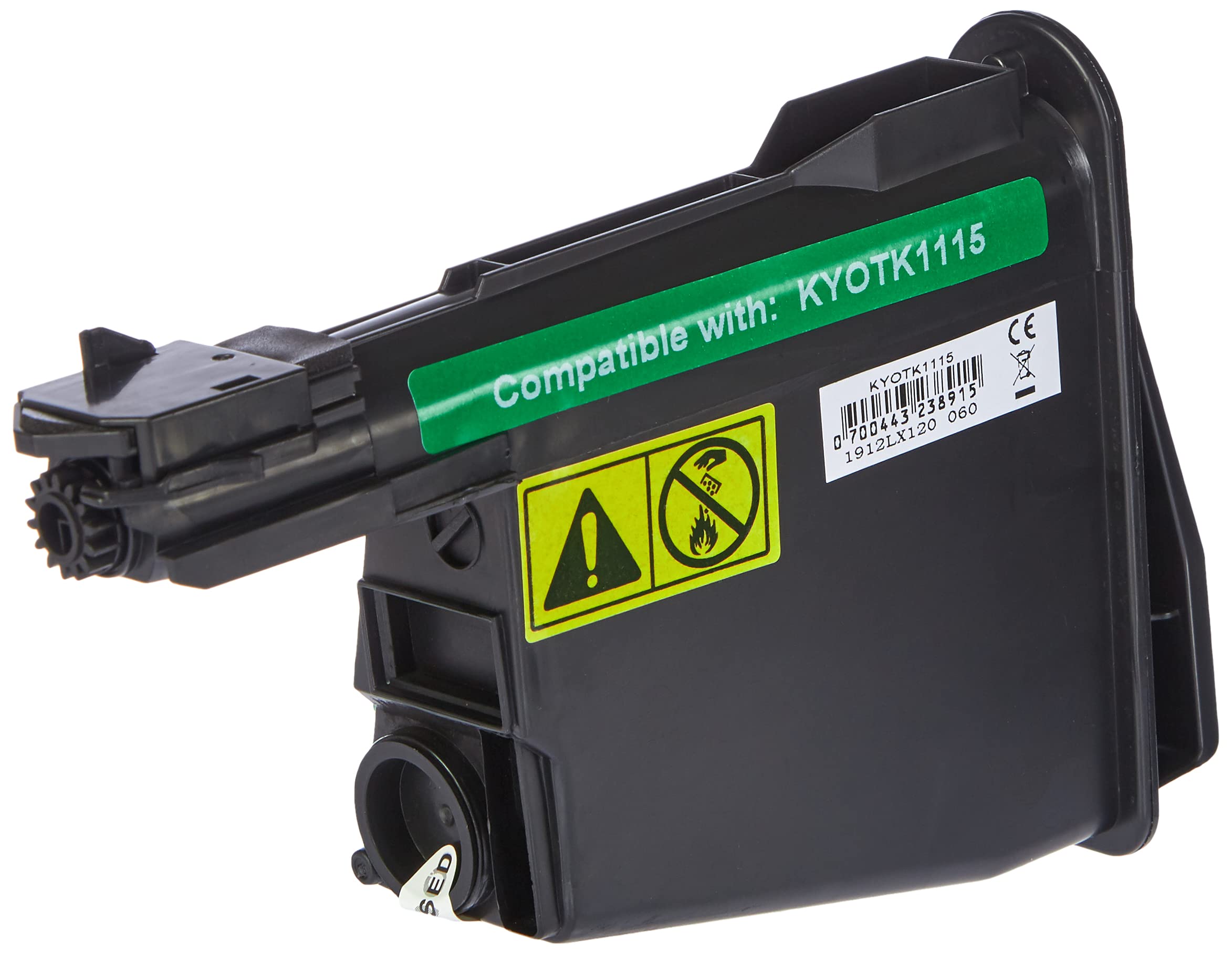Compatible Nonoem Kyocera Mita Cartridge (TK-1115 / 1T02M50NL0) – Black – 1,600 pages, FS 1320 MFP, FS 1041, FS 1220MFP, FS-1320MFP. – Branch Cartridges / Shipping. Or From Medium adrid, Spanish company.