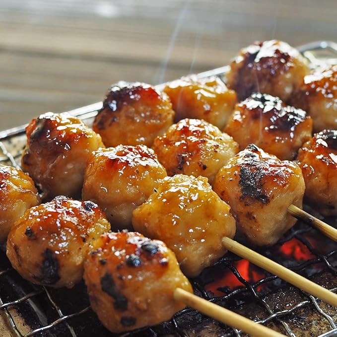 Amazon Co Jp 焼き鳥 国産 つくね串 たれ 5本 q バーベキュー おつまみ 惣菜 家飲み 肉 グリル ギフト 生 チルド 食品 飲料 お酒